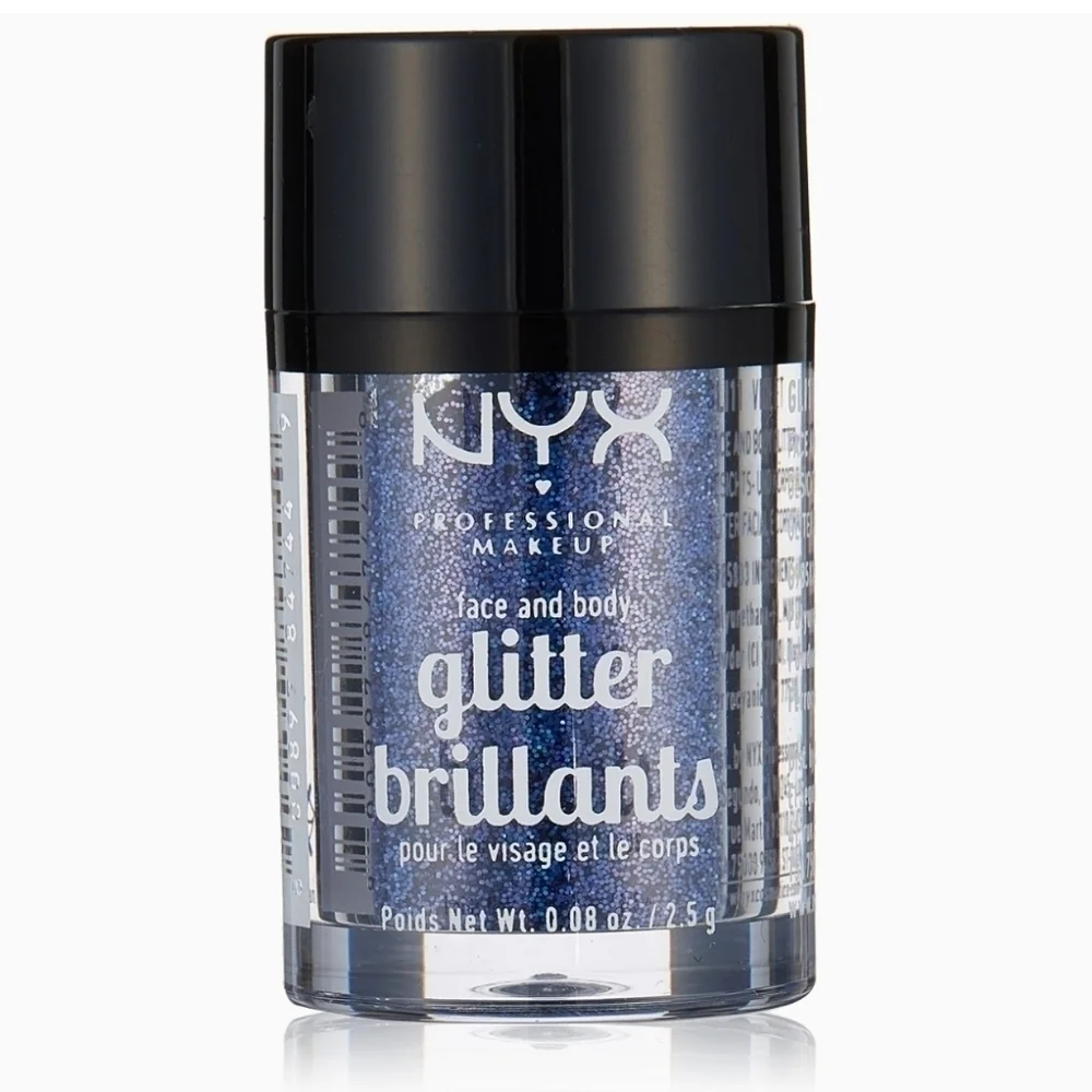 LAST ONE🔥NYX professional makeup face & body glitter violet